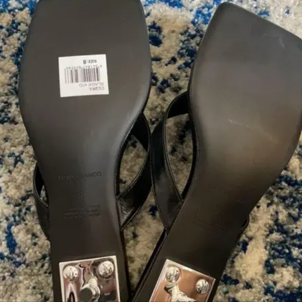 Tony Bianco Cobra sandals (chocolate or black) - Picture 3 of 6